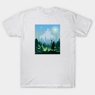 Far away colorful landscape T-Shirt